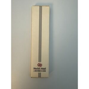 VTG Mayfair Hotel Shanghai China Advertising Guest Pocket Comb NIB